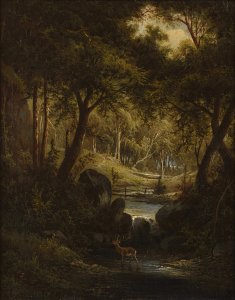 THE INNER FOREST WITH A STAG