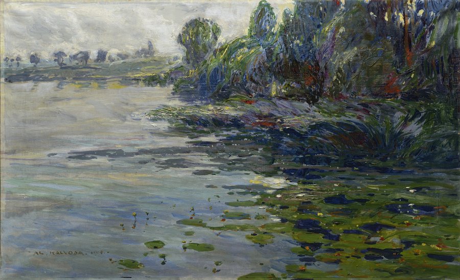 Landscape with a Pond