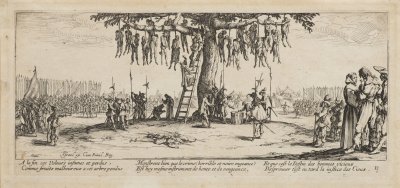 MISERIES AND MISFORTUNES OF WAR - HANGING