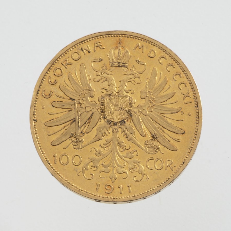 FRANZ JOSEPH I OF AUSTRIA GOLD COIN