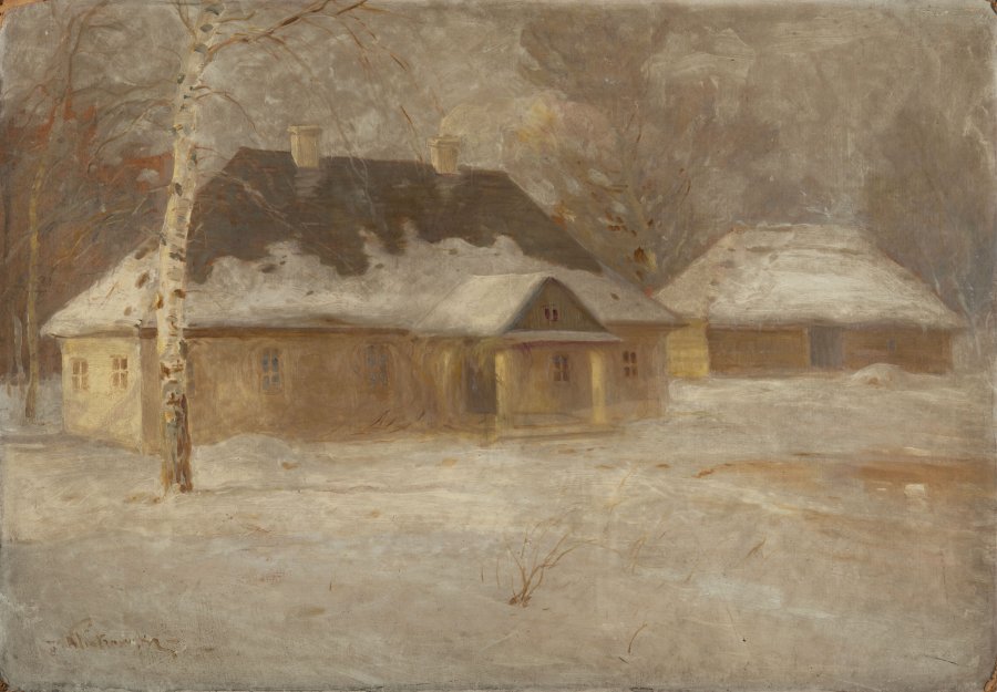 SNOWY HOUSES