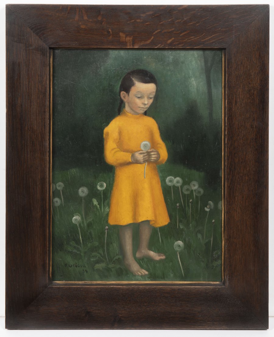 GIRL WITH DANDELIONS