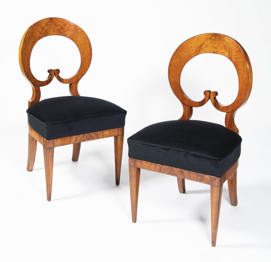 TWO BIEDERMEIER CHAIRS