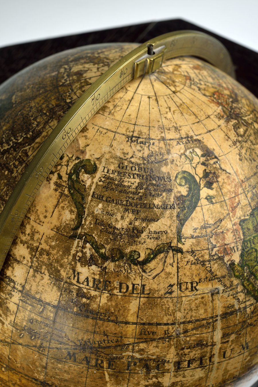 A TABLETOP TERRESTRIAL GLOBE