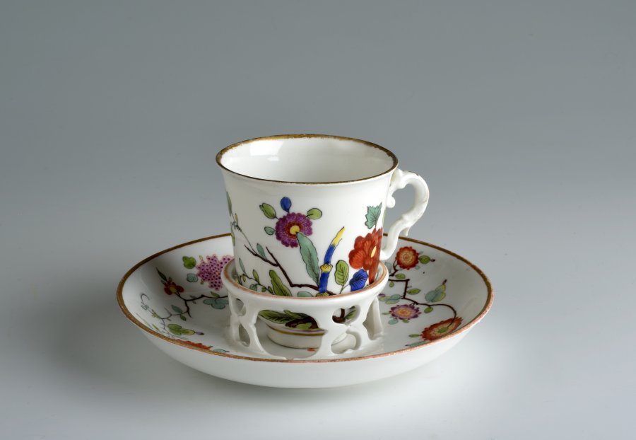 A CUP AND SAUCER