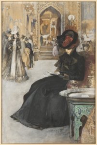 AT A PARISIAN EXHIBITION