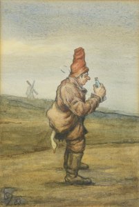 Pilgrim with a Mill