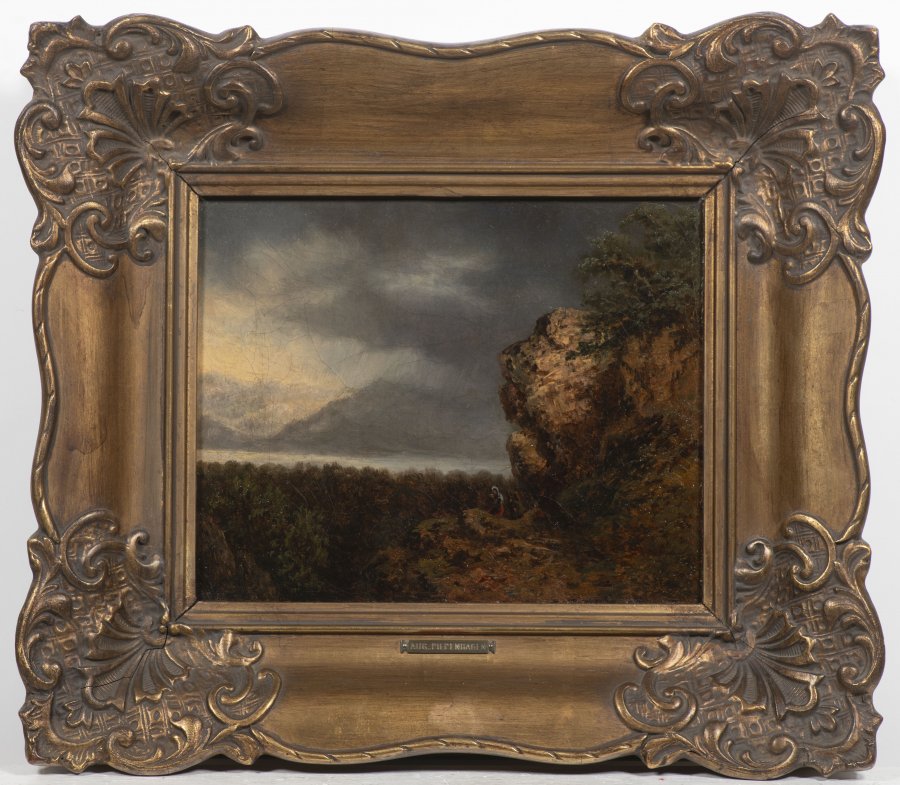 LANDSCAPE WITH A ROCK