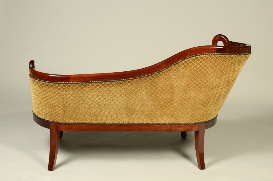 Sofa aus Mahagoni Holz