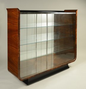 "Tulip" display cabinet in Art Deco style