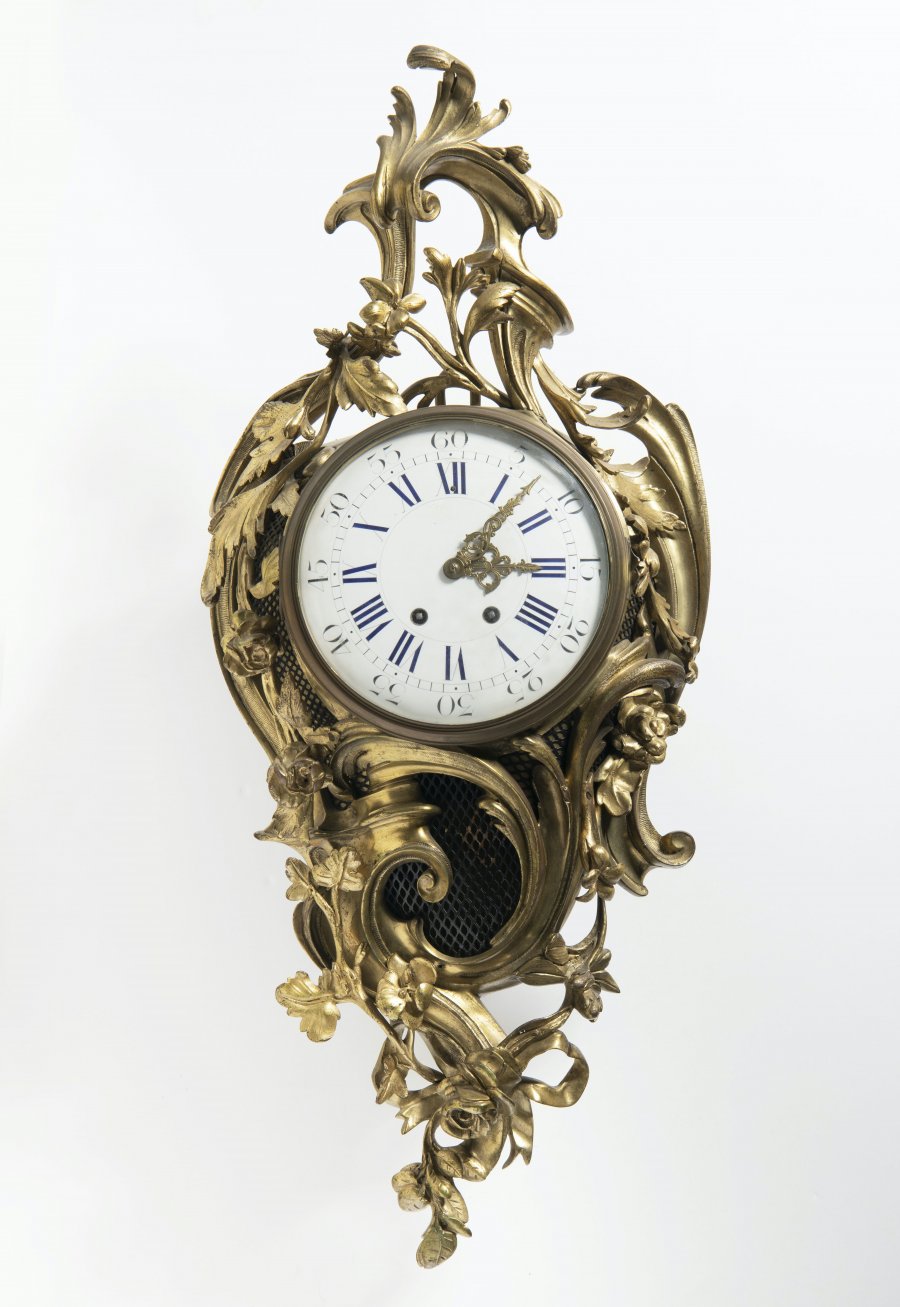 NAPOLEON III CARTEL CLOCK