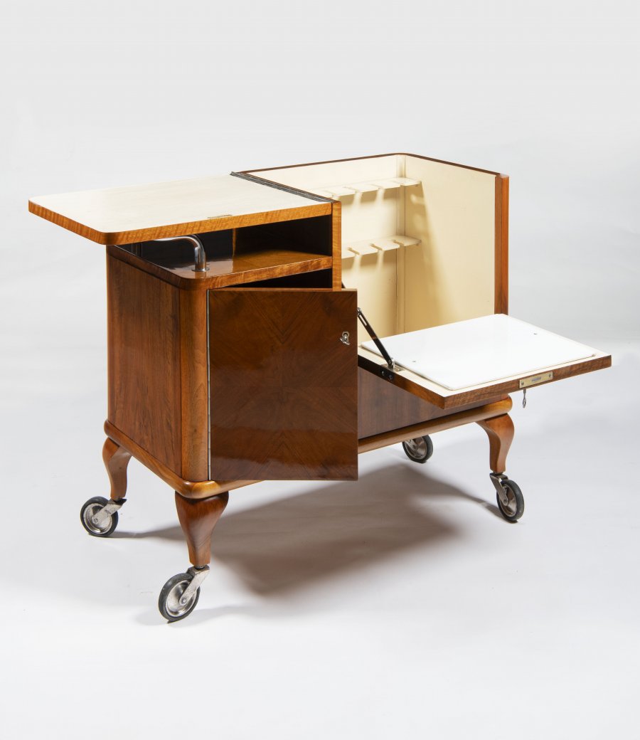 FUNCTIONALIST SERVING BAR CART