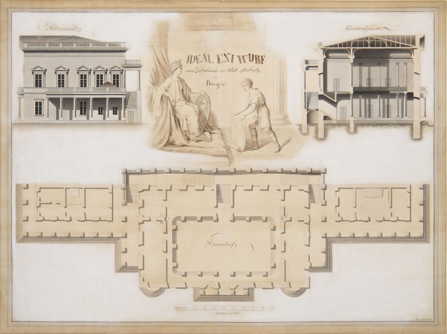 DESIGN OF A SUMMER PALACE IN BUBENEČ