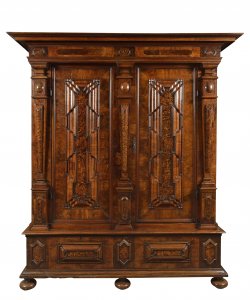 A HALL ARMOIRE