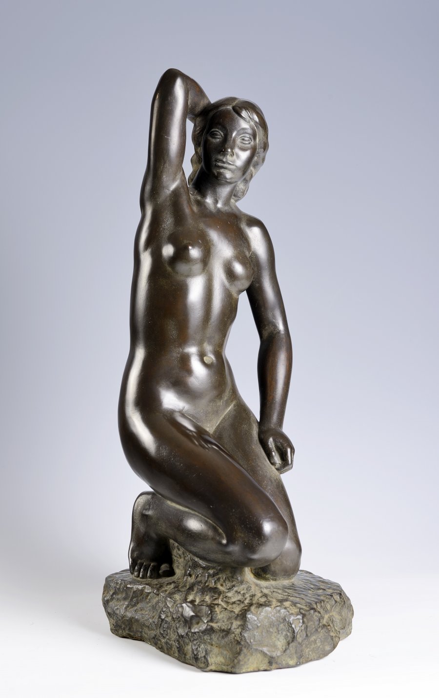 Nude of a Kneeling Girl