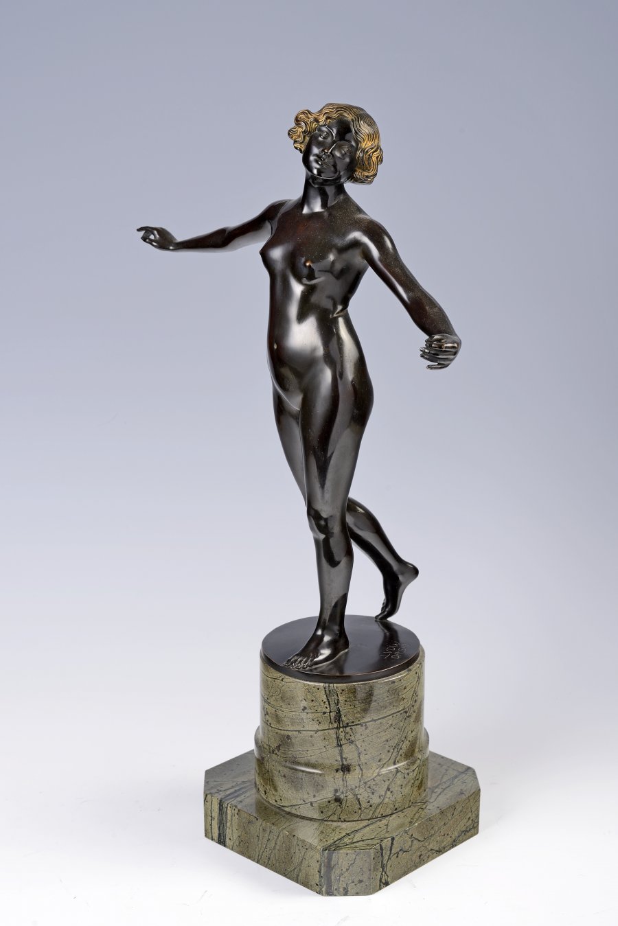 Bronze Nude of a Dancer