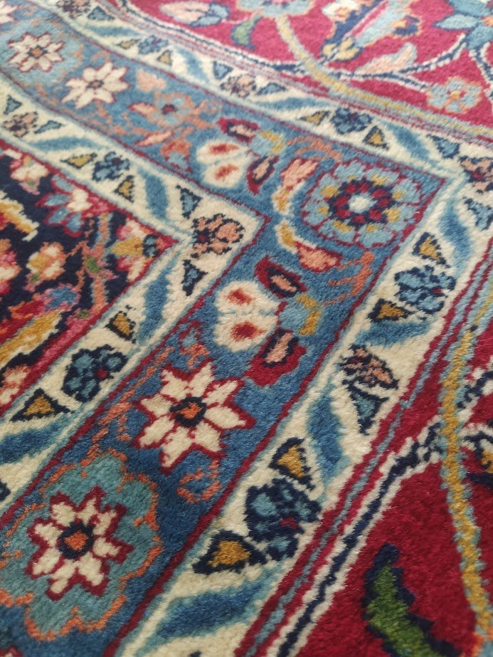 LARGE PERSIAN SIGNED CARPET JAZD