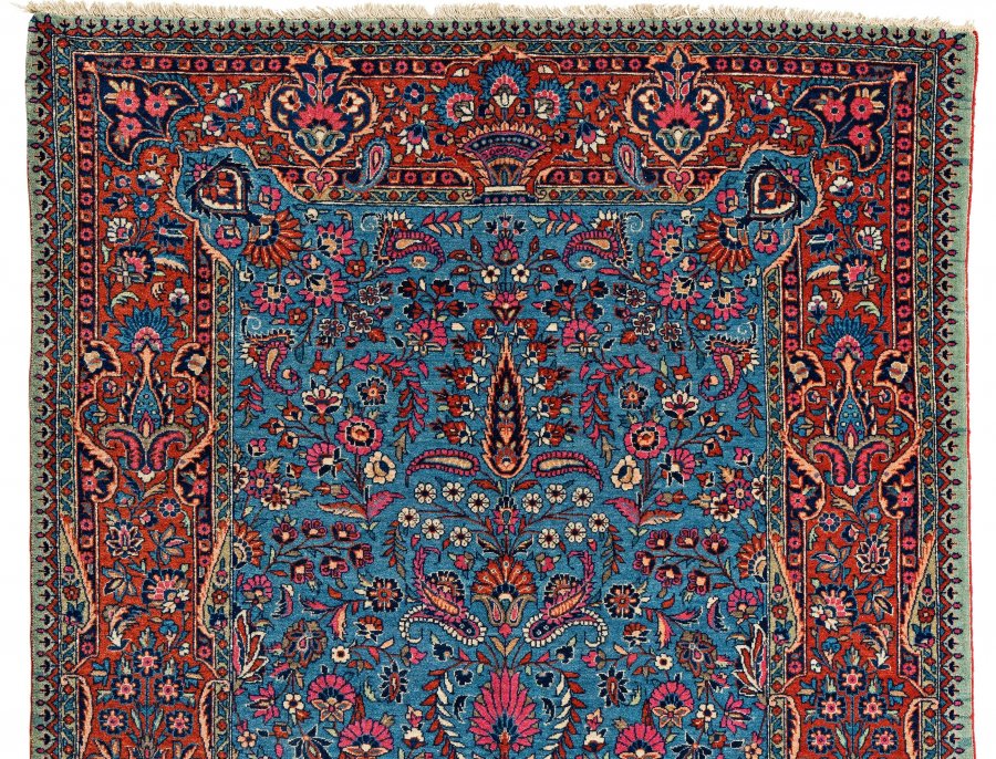 A KASHAN MOHTASHEM RUG