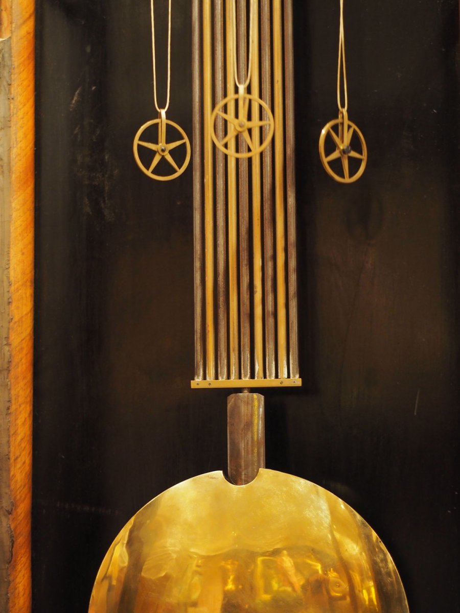 A Biedermeier Grandfather Clock