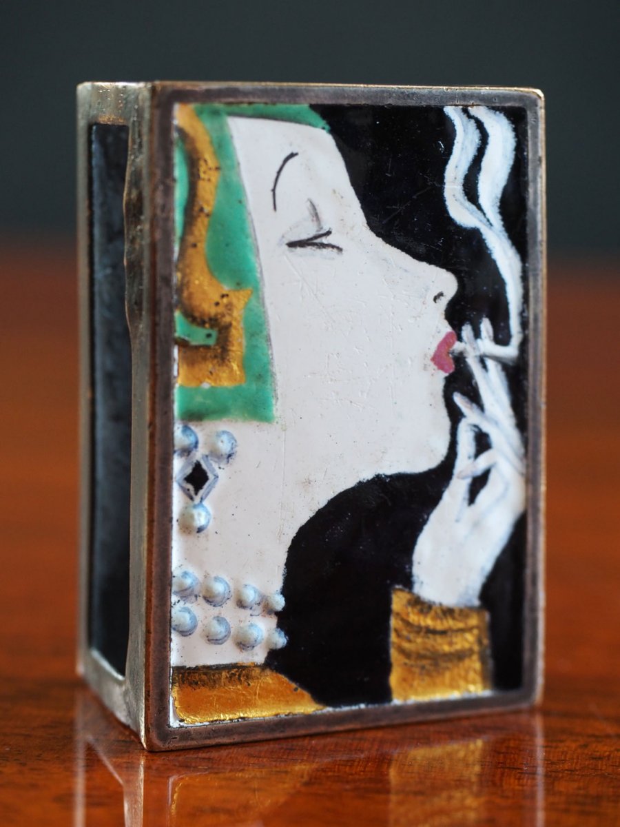 A Wiener Werkstätte Matchbox Cover