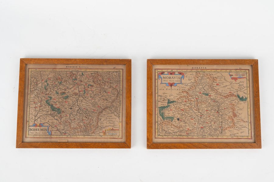 MAPS OF BOHEMIA AND MORAVIA