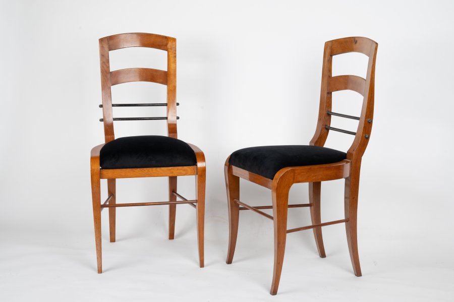 BIEDERMEIER SET OF FOUR CHAIRS