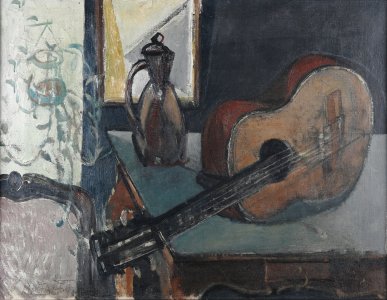 STILL LIFE WITH A GUITAR