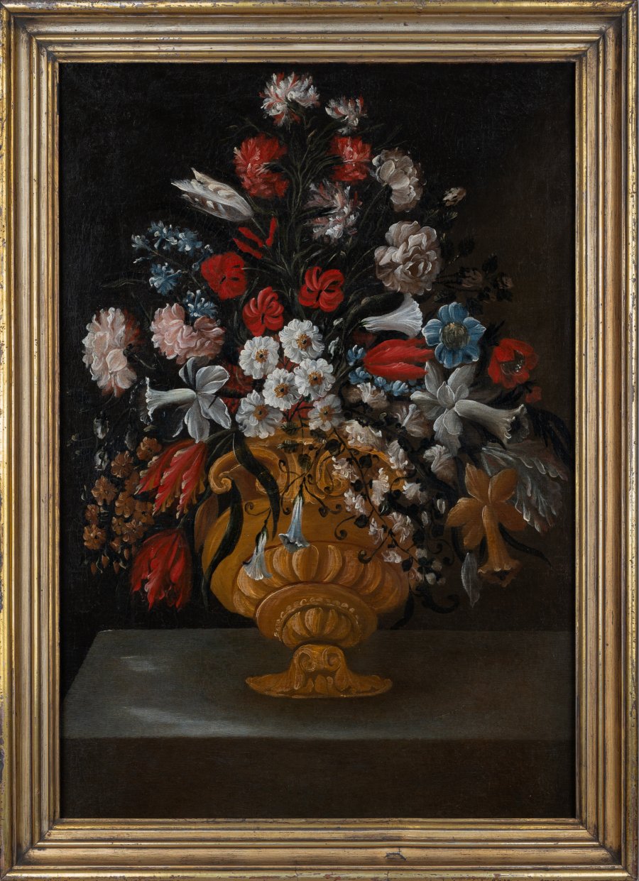 BAROQUE FLORAL STILL LIFE