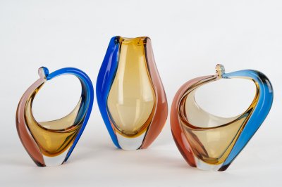 THREE VASES